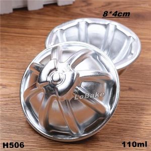 Baking Moulds (5pcs/lot) 110ml Nut Fruit Shape Aluminium Alloy Tart Mold Jelly Pudding Molding Gelatin Mould Chocolate Tools DIY