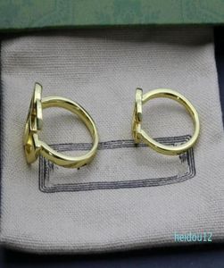 Luxo novo design de design exclusivo Casal anel simples de alta qualidade de tendência de ouro de alta qualidade suprimentos nrj8602703