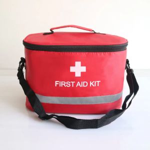 Paket första hjälpen kit Emergency Portable Travel Outdoor Camp Survival Medicinsk väska Vattentät tyg Tom First Aid Kit For Home Outdoor