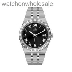 豪華なTudoryブランドデザイナー腕時計ロイヤルシリーズメンズウォッチファッションカレンダースチールバンドメカニカルウォッチM28500-0003リアル1：1ロゴ