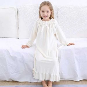 Pajamas Spring nursery rhymes baby clothing golden velvet childrens pajamas retro princess home long sleeved pajamasL2405