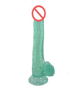 Anal Plug Plug Silicone Big Dildo Penis realista com fortes brinquedos sexuais de copo de sucção para mulher Dick Sex Products4286142