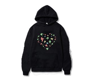 Off Fashion Hip Hop Hop Maple Leaf Stampa con cappuccio da uomo x Hoodie stampate unisex da donna con cappuccio harajuku pullover streetwear più cassa in contatto con cappuccio