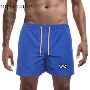 Mens Fashion Shorts Beach Pants Leather Shorts Skull Rabbit Animal Print Psyyyy Bunny Surf Shorts Quick Dry European And American Style 134