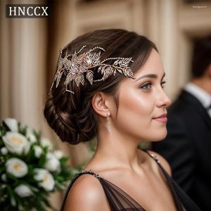 Clip per capelli HNCCX BRIDAL BASCHE LASSAGGIO CHIETTO CHIECHE CHIETTORI SINESTONE DONNA ACCESSORI DEL MAGLIE FAGGIO