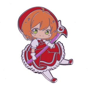 Cardcaptor Sakura anime chibi enamel pin brooch