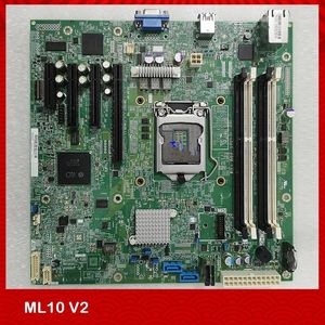 Placa-mãe servidor original placa-mãe para ml10 v2 1150 810842-001 810249-001 teste perfeito de boa qualidade