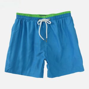 Tartaruga marinha de touros de praia Vilebrequin com malha triangular Mesh sólida Bordada de secagem rápida calça de praia casual respirável solta 905