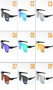 UV400 Polariserade cykling solglasögon 4139 legering mode män kvinnor glasögon metall ram utomhus glasögon körglasögon med box2546643