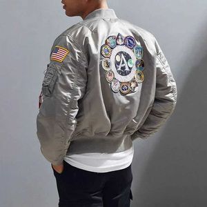 Jackets masculinos High Strt Hip Hop Mens jaqueta Bomber 2023 Spring Autumn Novo uniforme coreano de beisebol