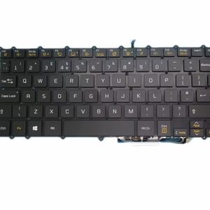 Клавиатура ноутбука для LG 15Z980-GA55J 15Z980-GA7CJ 15Z980-GR55J 15Z990-A.AAS7U1 15Z990-R.AAS9U1 15Z990-V.AA52C UK BLACKLIT BACKLIT