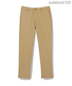 Top Level Buurberlyes Designer Pants for Women Men Mens rakt fit casual byxor 8018703 med original logotyp