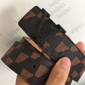 designer bälte kvinnor bälten män 3,8 cm bredd bälten märke metall l spänne v god kvalitet äkta läder lyxbälten 4 färger man och kvinna bb bälte ceinture luxe