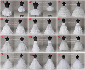 10 Style Cheap White A Line Ball Gown Mermaid Wedding Prom Bridal Petticoats Underskirt Crinoline Wedding Accessories Bridal slip 1669075