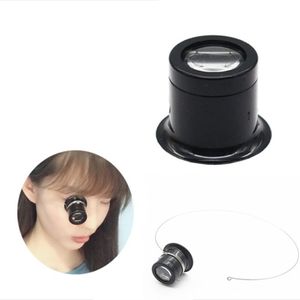 Fashion Sunglasses Frames Monocular Magnifying Glass 5X 10X Portable Loupe Lens Jeweler Watch Magnifier Tool Eye Len Repair Kit 298G