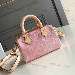10A Mirror Quality Designer Mini Handbags10a Cross Body Bag Denim Jacquard Textil Enkel axelväskor med låda L172