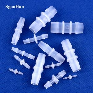 Ausrüstungen 1.6 ~ 15,8 mm PP Plastik Direktanschlüsse Aquariumtankluftpumpe Luftpagster -Pagode -Bewässerung Wasserleitungsanpassungen 5 ~ 200pcs