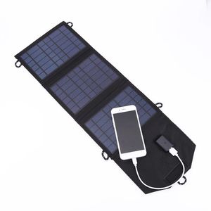 30W Portable Solar Charger 5V USB Folding Panels Cells Multifunktionella 3Fold Panel för mobiltelefonbatteri 240508