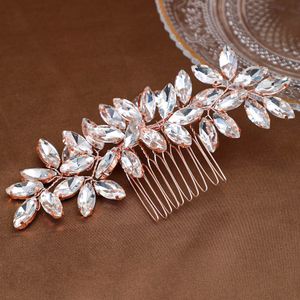 Bride Wedding Luxurious Full Rhinestones Hair Comb Flower Girls Bridal Hair Accessories