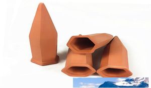 4pcslot 3 Lose Moq Modern Terracotta -Pflanze Selbstwässerungseinsätze Urlaubsanlage Waterer Bewässerungssystem Bewässerung Spikes -Geräte9374597