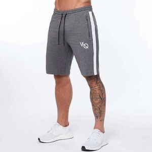 Męskie szorty męskie bawełniane szorty biegowe szare oddychające do koszykówki kulturystyki dresowe spodnie dresowe szorty jogger gimnastyczne szorty T240507