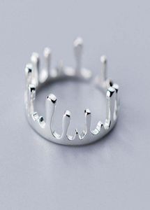 Anelli da matrimonio Anello di moda Piccolo gioiello a pelo a corona imperiale aperta femmina Frequesca simpatica midi per donne regali da festa promessa coppie 8708812