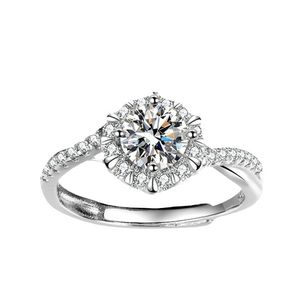 Vintage Oval Cut 1CT Lab Diamond Prompact Ring Engagement Wedding Band Halkaları Kadın Mücevherleri