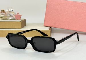 Ladies Sonnenbrille für den Sommer beliebter 11ZS Modedesigner Stilvoller Outdoor-Stil UV400 Anti-Ultraviolett-Retro-Platte Acetat Quadratische Vollrahmen-Brille zufällige Box