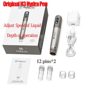 H3 Hydra Pen Microneedling Pen Авто -сыворотка аппликатор Meso Gun Microneadle Удаление прыщей.