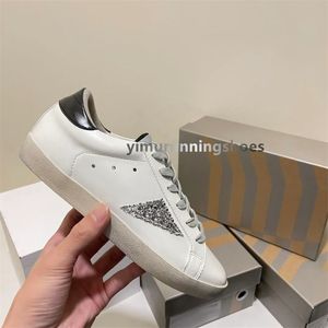 Designer Platform Mens Shoes Ball Star Shoe Black White Silver Luxury Goose Sneakers Classic Loafers Casual Flat Sneakers Women Italy Trainers Men Trainers C1