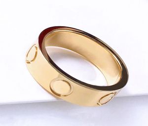 Золотая полоса кольцо кольцо любовь дизайнер ювелирные изделия роскошные бриллианты мужская тарелка серебряная обручальная свадьба многофункциональная рождественская класс 4725768