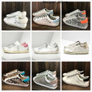 Luxury Italy Super Star Sneakers Baskets Women Casual Shoes Sequin Classic White Doold Dirt Golden Golden Goos Goode Goosse Goosee Goose's Goldenstar Goosesneakers