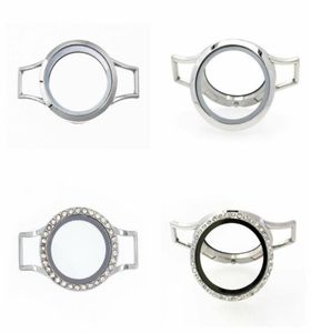 Tennis 5pcs 10pcs 30mm Magnetic Glass Floating Locket Copy Stainless Steel Watch Wrap Bracelets Bangle Fit For Charms Jewelry2405152
