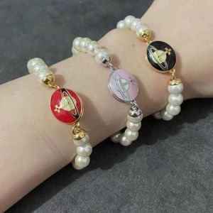 Designer High version Westwood Lisa with the same Saturn pearl bracelet high-end design