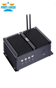 Industrial Fanless Mini PC -Computer mit Intel Celeron 1037u Dualcore Dual Lan 4Com Support Linux Windows1057930