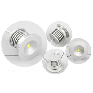 Bulbos 3W Mini LED LED Downlight Dimmable Star Light 6x3w/set Warm Branco Branco Enterrado Stairway Robreted Lamp Lâmpada LL