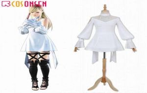 ファイナルファンタジーXIV FF14 Ryne Cosplay Minfilia Costume FFXV Ryne Dress Full Suit4676942