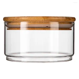 Storage Bottles Kitchen Pantry Holder Overlapping Glass Jars Candy Buffet Containers Food Bowl