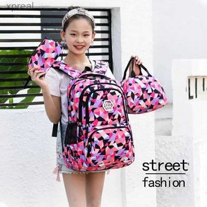 Backpacks Teenage Girls School Tasche große Kapazität Jungen gedrucktes Schul -Rucksack Rucksack Rucksack Childrens süße Buchtasche WX41563857