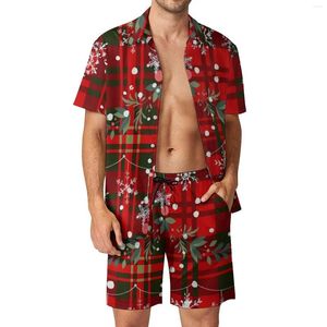 Men's Tracksuits Christmas Snowflake Beach Men Desenta