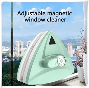 Window Cleaner Tools Magnetic Wiper Household Glass Brush Double Side Cleaning Tool Washer 240508