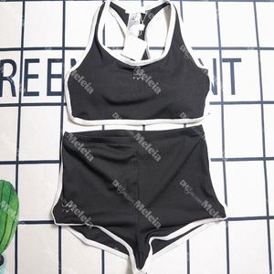 Biquíni de praia Conjunto de nadar loe feminino esporte sutiã designer de roupas de banho acolchoado push up roupas de praia