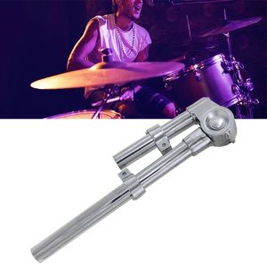 Enstrümanlar Katlanabilir Trampet Tutucu Metal Tom Drum Mount Stand Braket Donanımı Müzik Aleti Drum Lovers için Yedek Parçalar