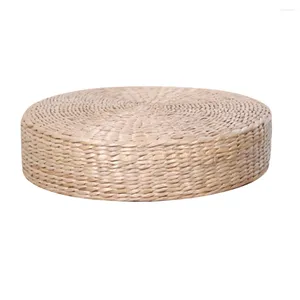 Pillow Round Pad Straw Weave Window Yoga Meditating Hand-woven Bay Chair Seat Mat