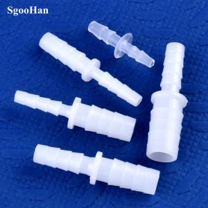 Ekipmanlar 5 ~ 200pcs 4 ~ 12mm ila 2,4 ~ 9mm PE plastik pagoda, doğrudan konektör akvaryum tankı hava pompası adaptörü sulama borusu hortum eklemi