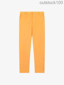 Top Level Buurberlyes Designer Pants for Women Men Spring/summer Wool Versatile Mens Simple Long Pants Casual Pants with Original Logo