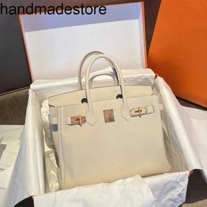 Домашняя сумочка Litchi Platinum Pattern Sag для женского 2024 г. Модная интернет -знаменитость и такая же сумка в стиле большая способность сумочка ручной работы подлинная кожа