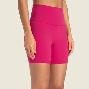 Short a base di 067b Shorts elastici Shoga stretti di yoga nuda sport short senza linea T Women Slim Fit Pantaloni