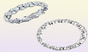 choucong smycken lady039s kudde klipp 8ct diamant bröllop ringar storlek 5678910 gåva 6642501
