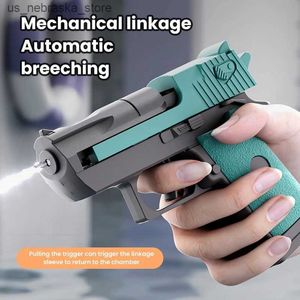 Sand Play Water Fun Mini Summer Gun Non Electric Childrens Handgun Outdoor Beach Fully Automatic Shooting Toy Boys and Girls Sarag Q240408